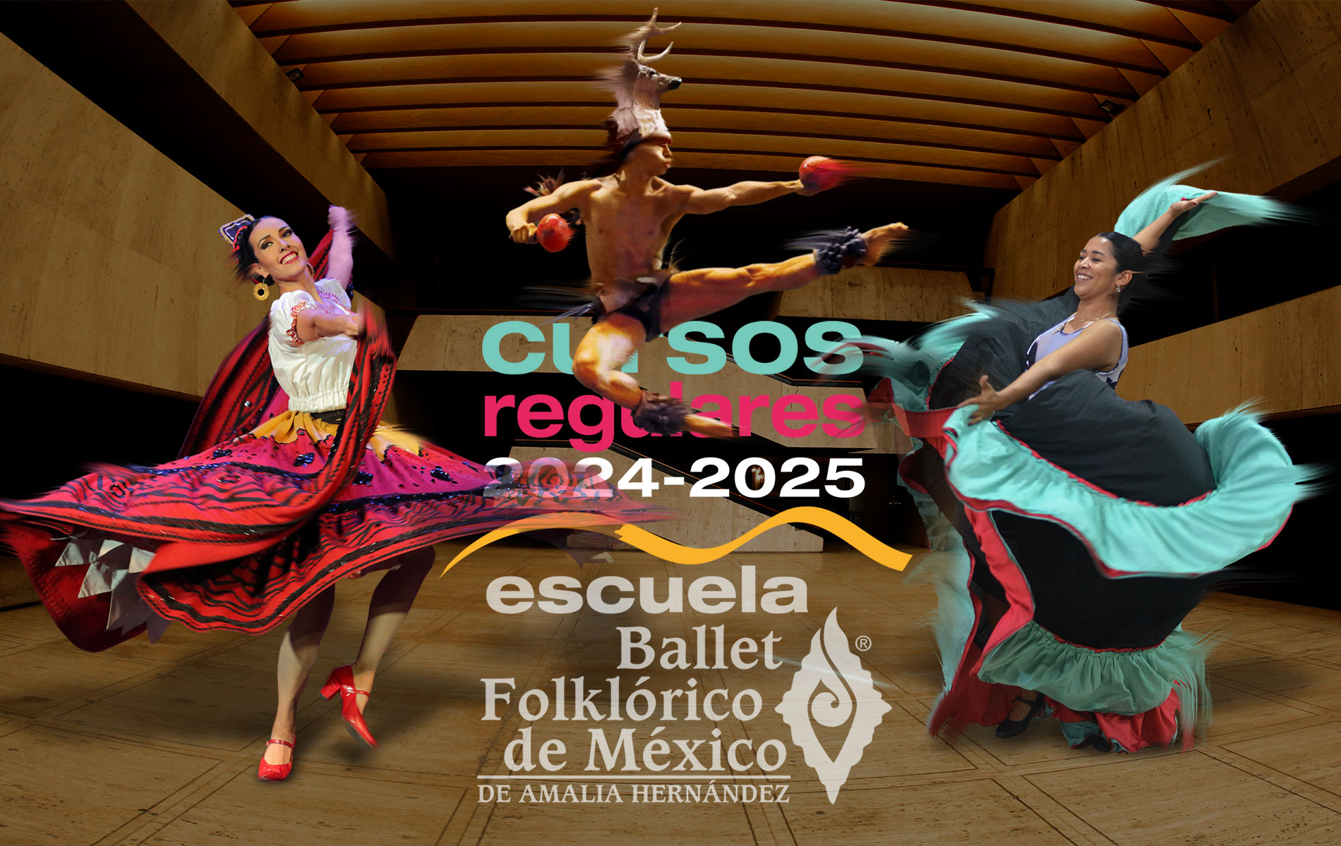 Cursos Regulares 2024 - Escuela de Ballet Folklórico de Amalia Hernández